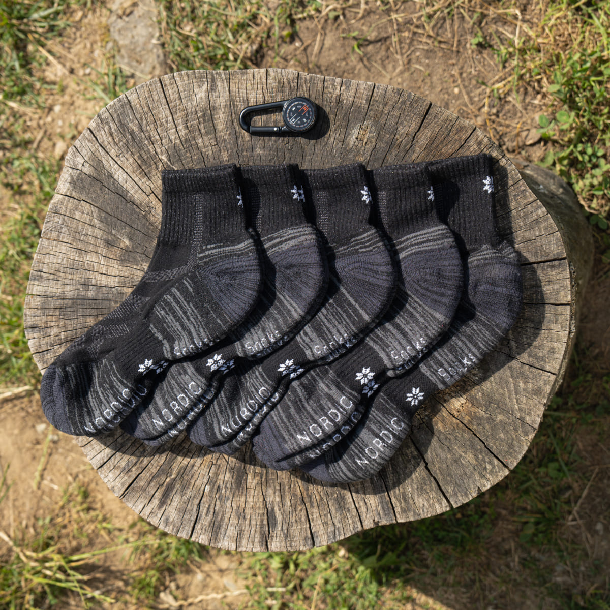 Hiking - Black Low-Cut (5 pairs)