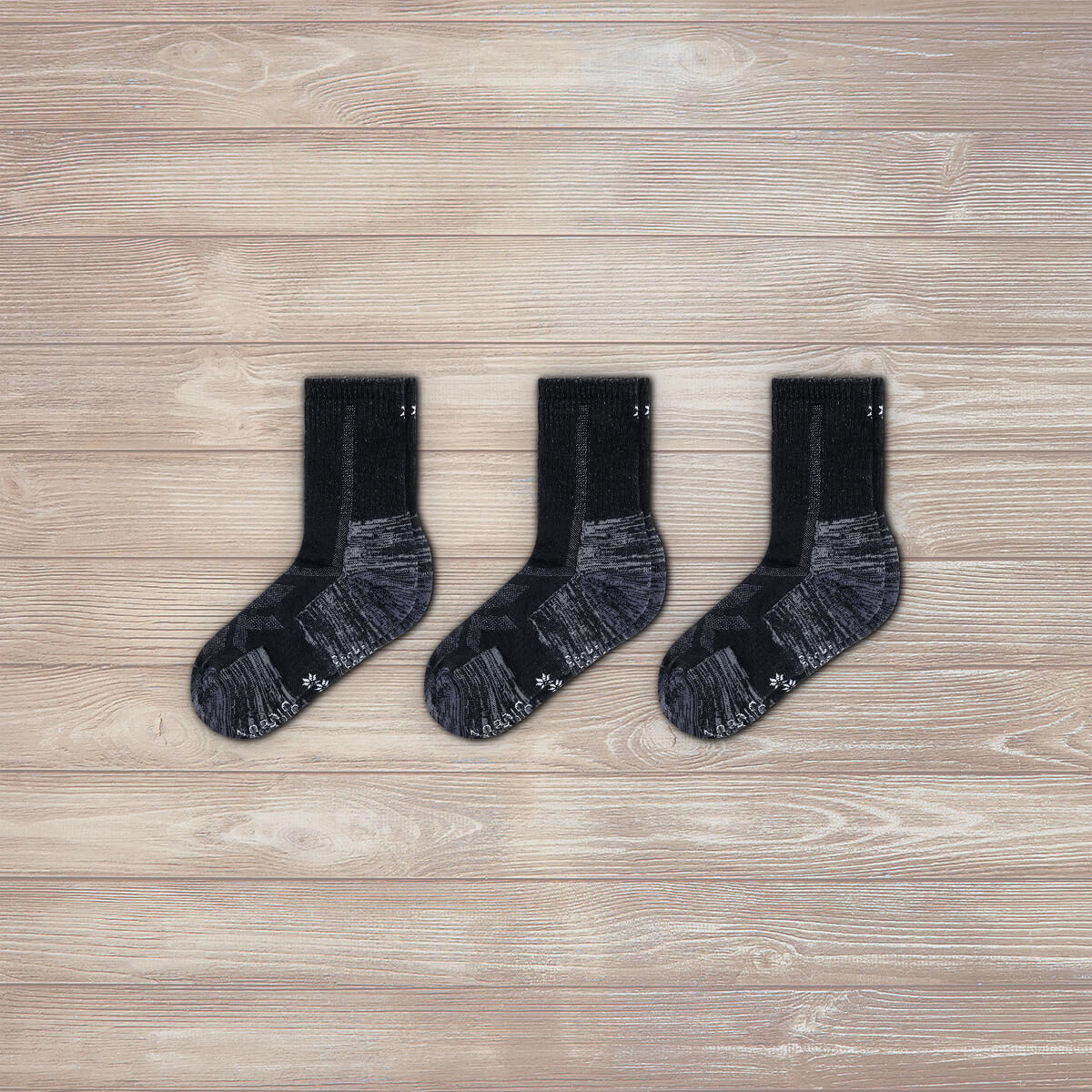 Hiking - Black (3 pairs)